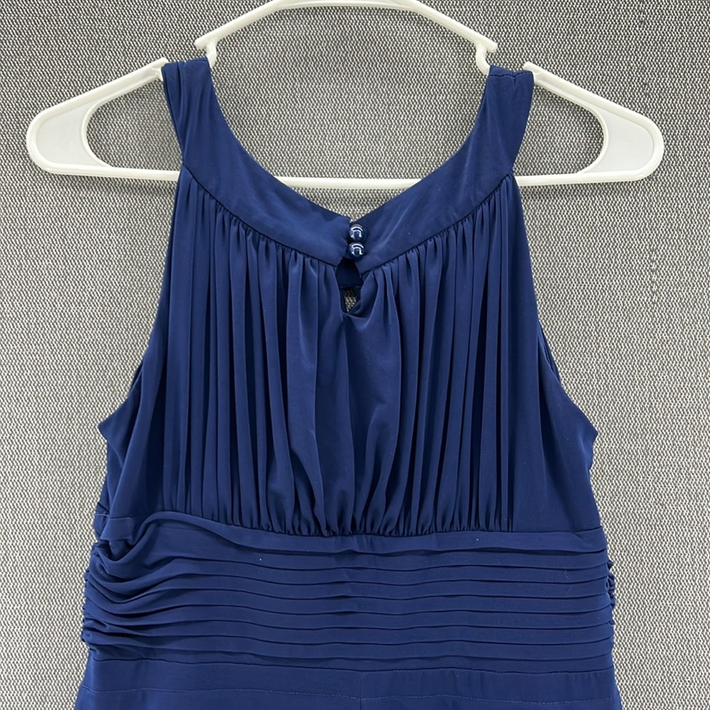AA Studio Women’s‎ Royal Blue Polyester Formal Prom Bridesmaids Dress Size 6 - Picture 7 of 11